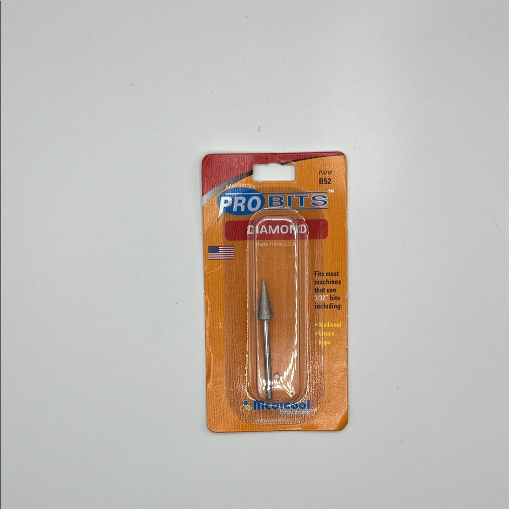 Medicool Pro Bits Diamond Cone Bit 3/32'' Shank | B52